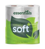 ESSENTIALS WC ROLL 2-PLY 4X12 PK48