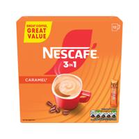 NESCAFE 3IN1 CARAMEL COFFEE SAC PK12