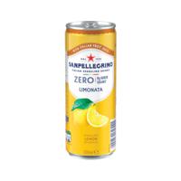 SAN PELLEGRINO 0 LEM 330ML CAN PK24