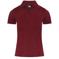 LADIES EAGLE POLO BURGUNDY 18