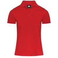 LADIES EAGLE POLO SHIRT RED 14