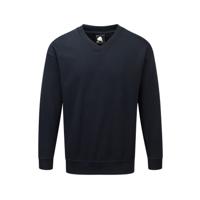 BUZZARD V-NECK SWEATSHIRT NAVY 2XL
