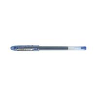 PILOT SUPER GEL RBL PEN MED BLU PK12