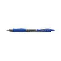 PILOT G2+ BEGREEN RBALL BLU PK 12