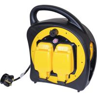 2 SOCKET 13A WPRF CABLE REEL 25M