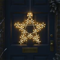 LED XMAS STAR LIGHT 500MM WARM WHITE