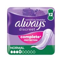 ALWAYS DISCREET PADS NORMAL PK12
