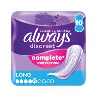 ALWAYS DISCREET PADS LONG PK10