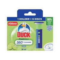 DUCK FRESH TOILET DISC LIME PK5