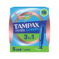 TAMPAX COMPAK PEARL SUPER X16 PK8