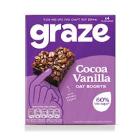 GRAZE COCOA VANIL OAT BOOSTS 30G PK4