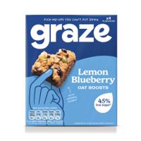 GRAZE LEM BLUEBRY OAT BOOSTS 30G PK4