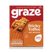 GRAZE STICKY TOFF OAT BOOSTS 30G PK4