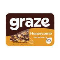 GRAZE HONEYCOMB FLAPJACK 50G PK9