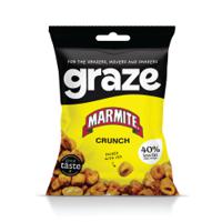 GRAZE MARMITE CRUNCH 35G PK10