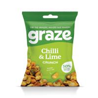 GRAZE CHILLI LIME CRUNCH 35G PK10