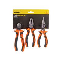 ROLSON 3 PIECE PLIERS SET 150MM PK6