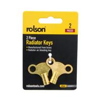 2 PIECE BRASS RADIATOR KEY PK25