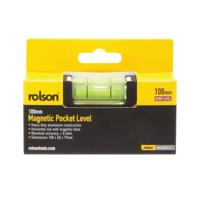 ROLSON MAGN POCKET LEVEL 100MM PK12