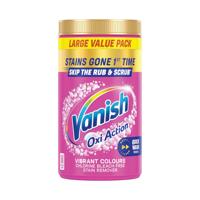 VANISH OXI POWDER PINK TUB 1.5KG PK6