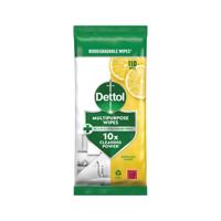 DETTOL MPPS WIPE LEMON 110 WIPE PK4