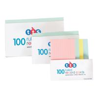REVISION CARDS RULED 101X152MM PK100