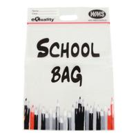 EQUALITY SCHOOL BOOK BAGS A3 PK25