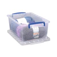 NESTING STORAGE BOX 10.1L CLR PK3