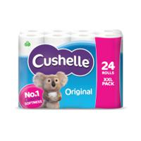 Cushelle 2-Ply Toilet Tissue Rolls White (Pack of 24) BH0013