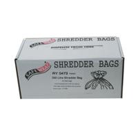 SAFEWRAP SHREDDER BAG 200L CLR PK50