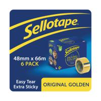 Sellotape Original Golden Tape 48mmx66m 1443304