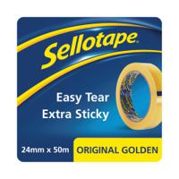 Sellotape Original Golden Tape 24mmx50m 2928287