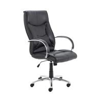 LACUNA EXECUTIVE CHAIR LEATHER BLACK