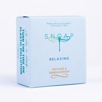SNOAP RELAXING VETIVER/SANDALWD SOAP