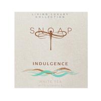 SNOAP INDULGENCE WHITE TEA/VITE SOAP