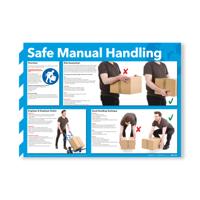 SAFE MANUAL HANDLING SIGN LCAP A2