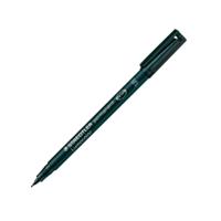 Staedtler Lumocolour Pen Permanent Superfine Black (Pack of 10) 313-9