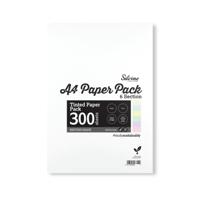 SILVINE TINT PAPER SEN PLAIN A4 PK5