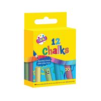 COLOUR CHALKS HANG BOX AST X12 PK12