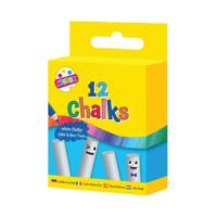 TALLON BLACKBOARD CHALKS WHITE PK12