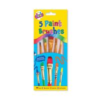ARTBOX PAINT BRUSHES X5 AST PK12