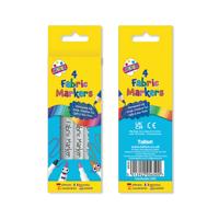 FABRIC MARKER PENS ASSORTED PK12