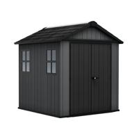 KETER NEWTON PLUS SHED 7.5X7FT GREY