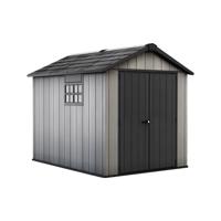 KETER OAKLAND SHED 7.5X9FT GREY
