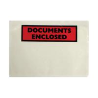 Documents Enclosed Self-Adhesive Document Envelopes A5 4302003 Pack of 1000