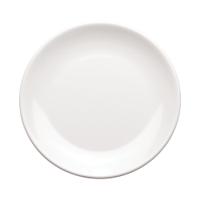 PLATE ROUND 9 INCH 23CM MELA WHT PK6