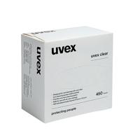 UVEX CLEANING TISSUES 450SH BOX WHT
