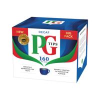 PG TIPS DECAF TEABAGS PACK OF 160