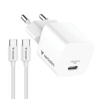 MINI USB-C CHARGER 20W EU W/CABLE