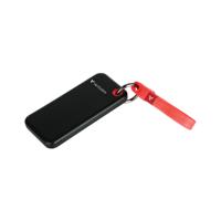 VERBATIM POCKET SSD 256GB BLK/RED